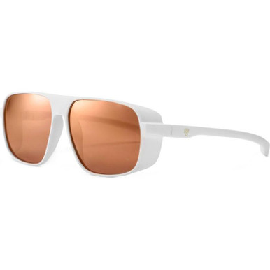 Anette - White/Copper Mirror Polarised Lenses