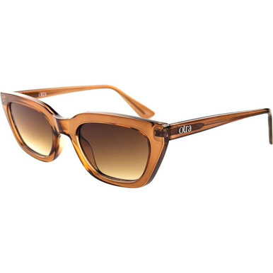 Transparent Coffee/Brown Lenses