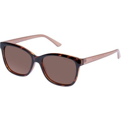 Cancer Council Allambie Petite - Dark Tort and Tan/Brown Polarised Lenses