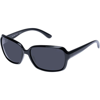 Cancer Council Bellambi Petite - Black/Smoke Polarised Lenses