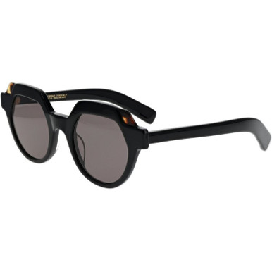 Kaleos Leblanc - Black and Dark Brown Tortoiseshell/Black Gradient Lenses