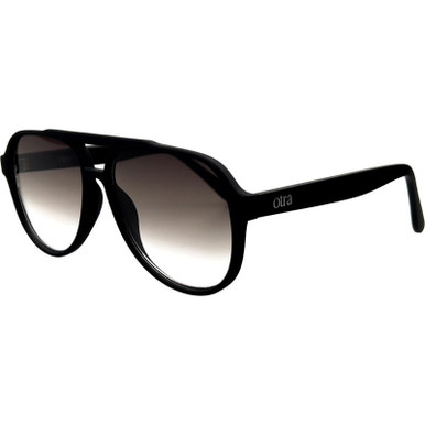 Otra Stevie - Rubber Black/Smoke Gradient Lenses