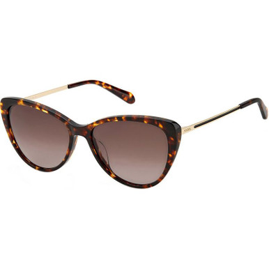 Fossil 2114/G/S, Havana/Brown Gradient Lenses