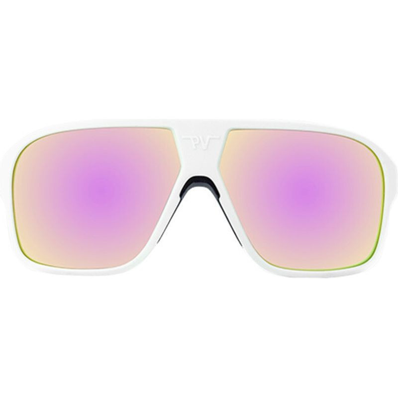 Buy Pit Viper Flight Optics Miami Nights White/Pink Zip