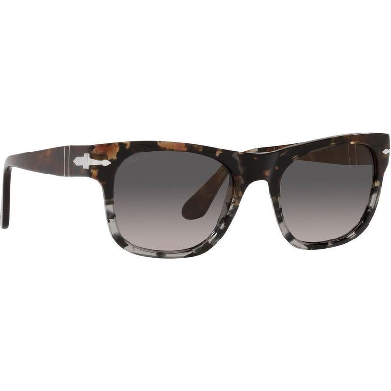 Persol PO3269S Brown and Grey Cut Tortoise/Grey Gradient Polarised Glass Lenses