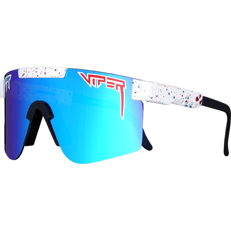 Pit Viper The Originals Occhiali - Double Wide - The Radical / Polarized  Rainbow Revo Mirror