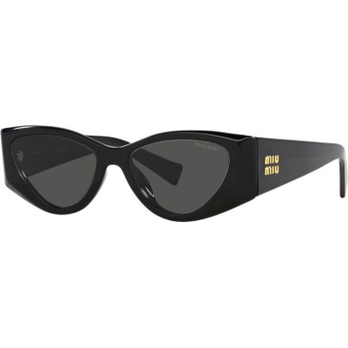 Miu Miu MU06YS - Black/Dark Grey Lenses