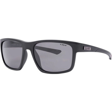 Liive Whip - Matte Black/Grey Polarised Lenses