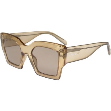 Otra Pipa - Transparent Gold/Brown Lenses