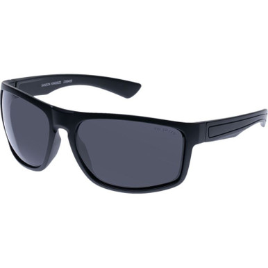 Matte Black/Grey Polarised Lenses