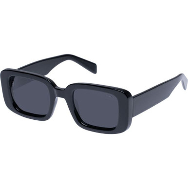 Cancer Council Sunbury - Black/Smoke Polarised Lenses