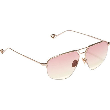 Sunday Somewhere Rae, Gold/Pink Gradient Lenses