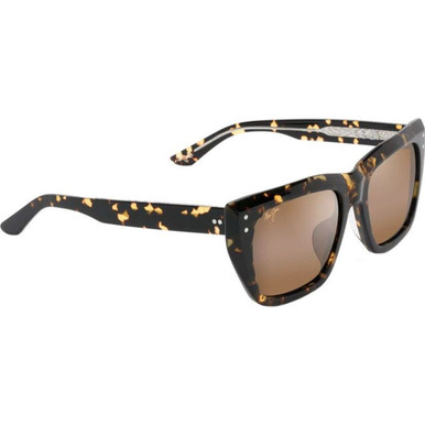 Maui Jim Aloha Lane - Havana/HCL Bronze Glass Polarised Lenses