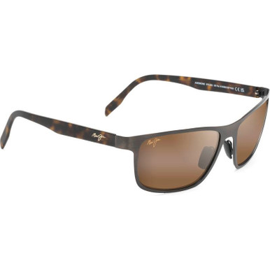 Maui Jim Anemone - Brushed Chocolate/HCL Bronze Glass Polarised Lenses