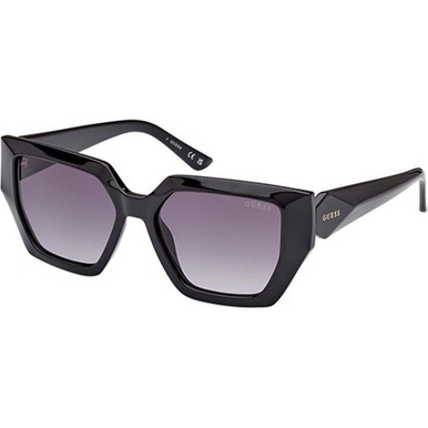 Guess GU7896 - Shiny Black/Smoke Gradient Lenses