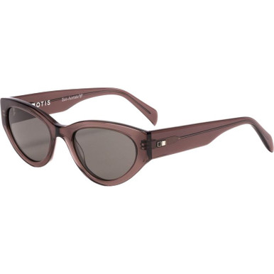 Audrey - Eco Crystal Velvet/Neutral Grey Glass Lenses