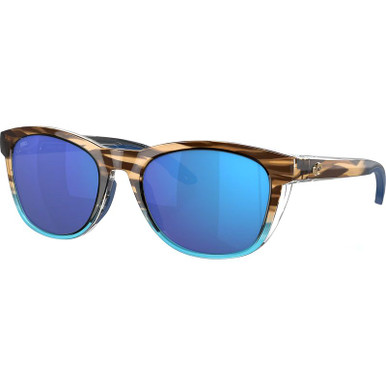 Costa Del Mar Aleta - Wahoo/Blue Mirror Polarised Glass Lenses