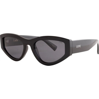 Liive Brooksy Lulu - Black/Grey Polarised Lenses