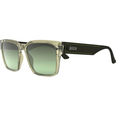 Danjo - Matte Olive/Green Gradient Lenses