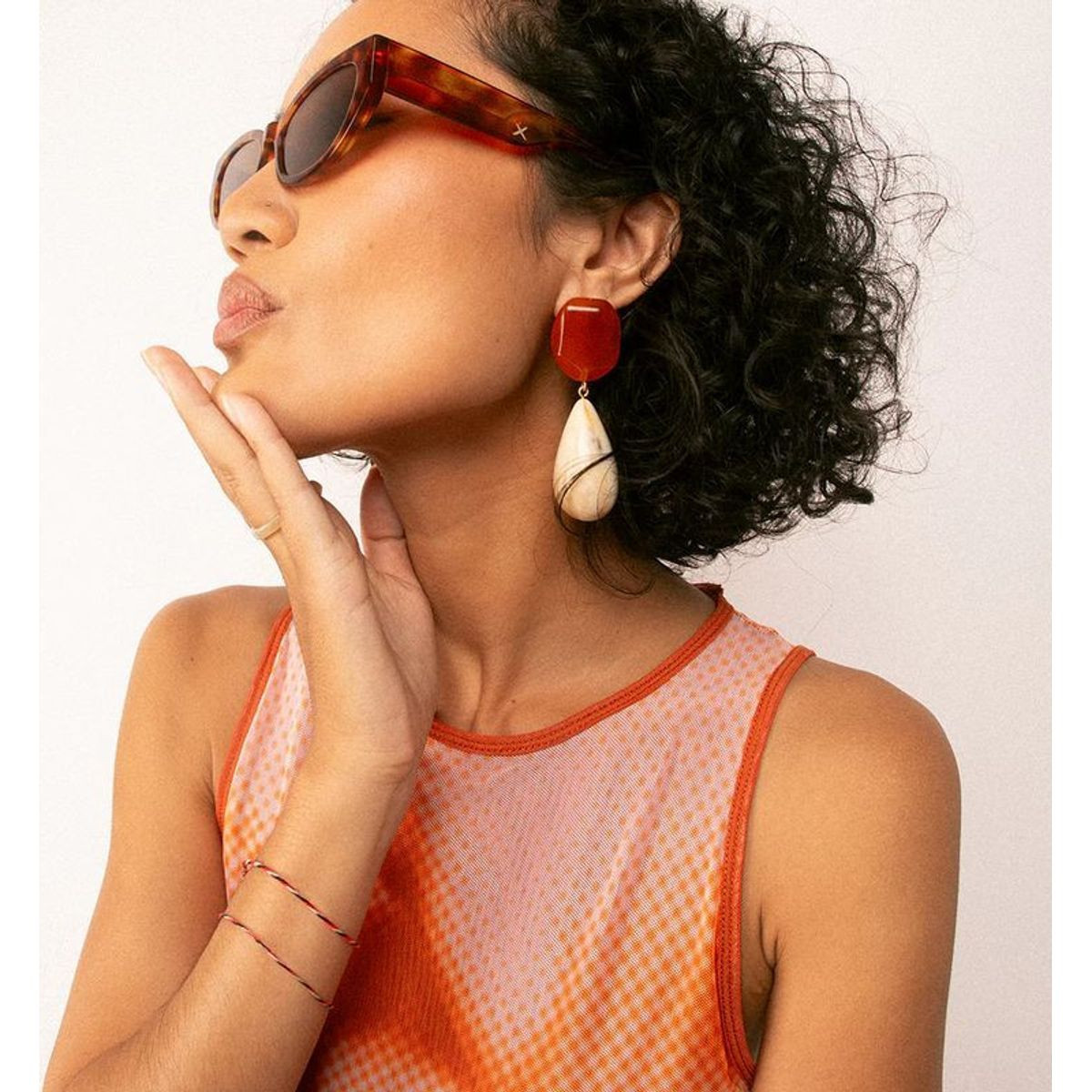 Oscar & Frank Hannya Havana Tort/Copper Lenses