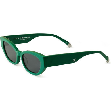 Oscar & Frank Hannya - Emerald Green/Black Lenses