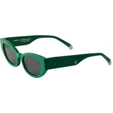 Oscar & Frank Hannya - Emerald Green/Black Lenses