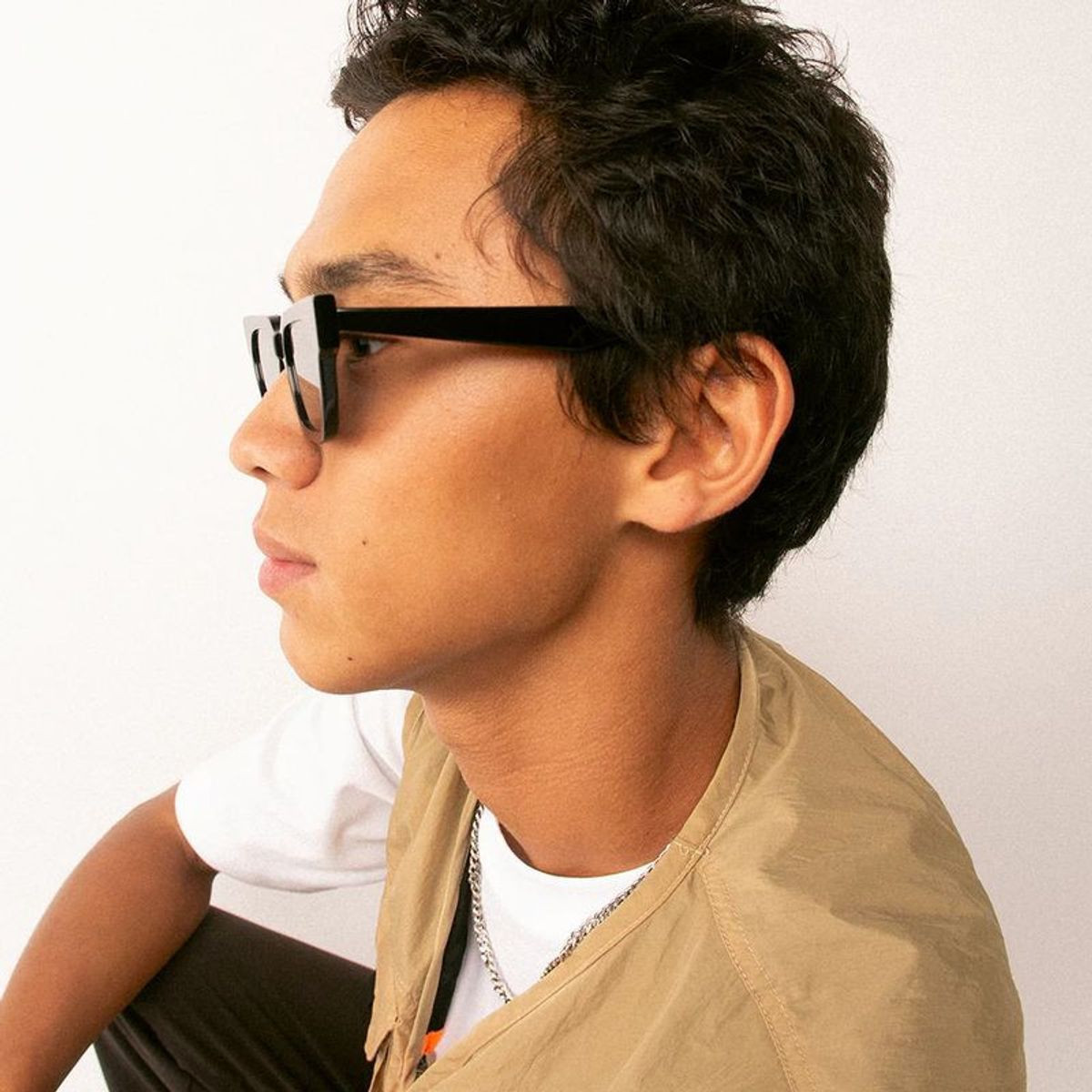 Shop the Oscar & Frank Raijin Sunglasses Gloss Black/Black
