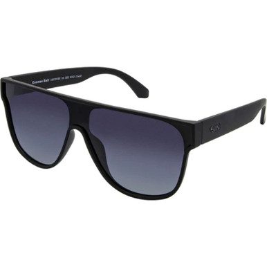 SIN Eyewear Cannon Ball, Matte Black/Grey Gradient Polarised Lenses