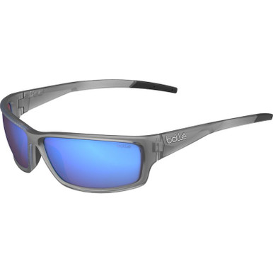 Bolle Cerber, Matte Crystal Grey/Brown Blue Lenses