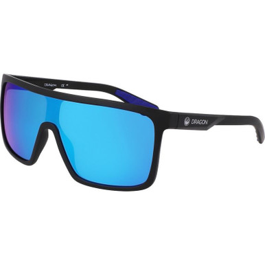 H20 Matte Black/Blue Ionised LL Polarised Lenses