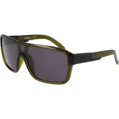 Shiny Sap Crystal/Smoke LL Polarised Lenses