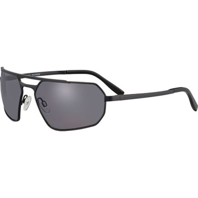 Hinkley - Matte Black/Smoke Saturn Photochromic Polarised Lenses