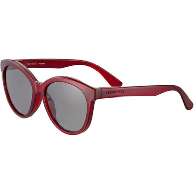 Serengeti Endee - Milky Red/Smoke Saturn Photochromic Polarised Lenses