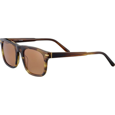 Serengeti Charlton, Shiny Tortoise/Drivers Photochromic Polarised Glass Lenses