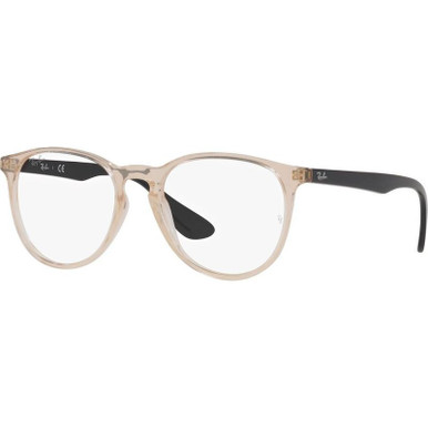 Ray-Ban Glasses Erika RX7046, Transparent Brown/Clear Lenses