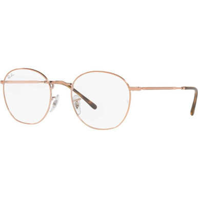 Ray-Ban Glasses Rob RX6472, Copper/Clear Lenses