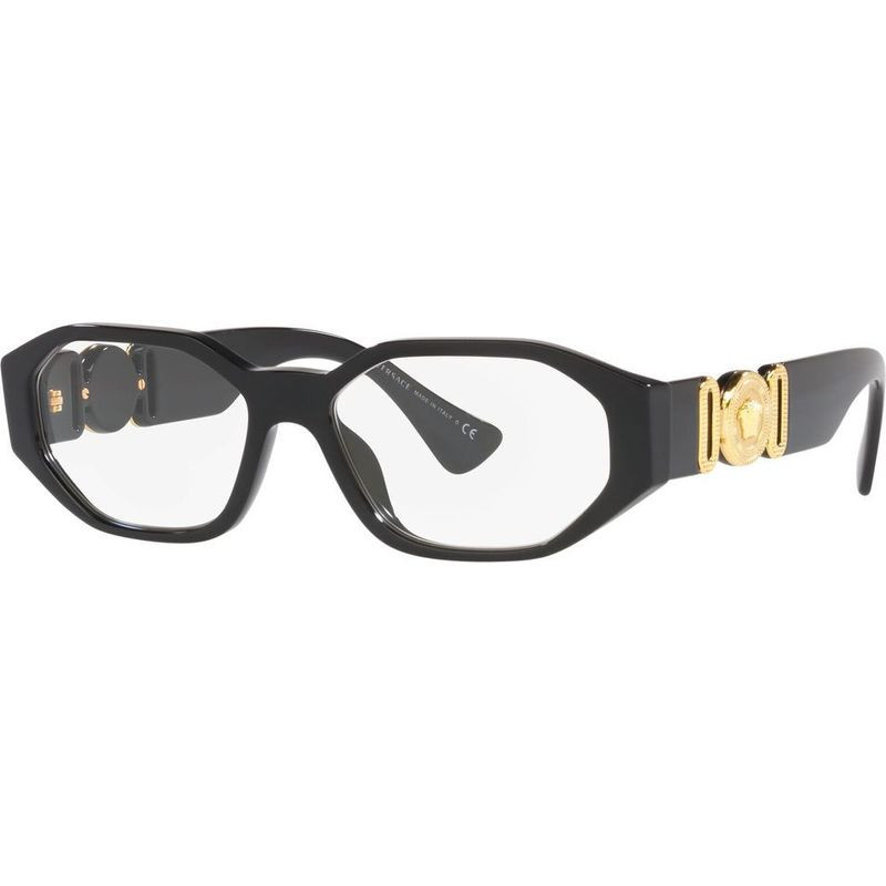 Amazon.com: Versace Unisex Sunglasses Gold Frame, Clear Mirror Real Yellow  Gold Lenses, 63MM : Clothing, Shoes & Jewelry