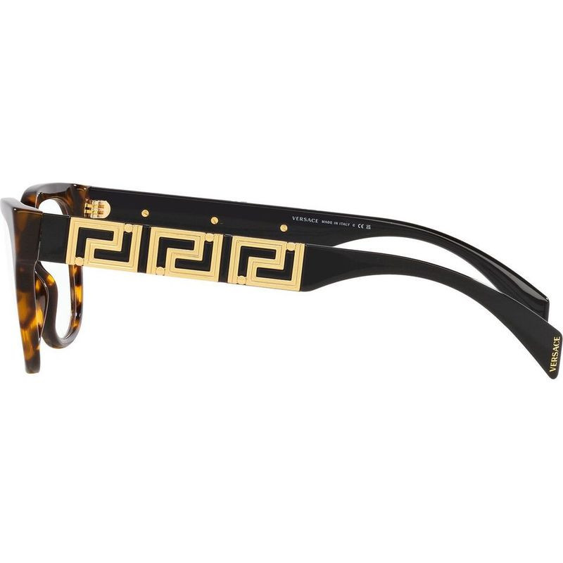 Versace Prescription Glasses VE3338 Havana/Clear Glasses
