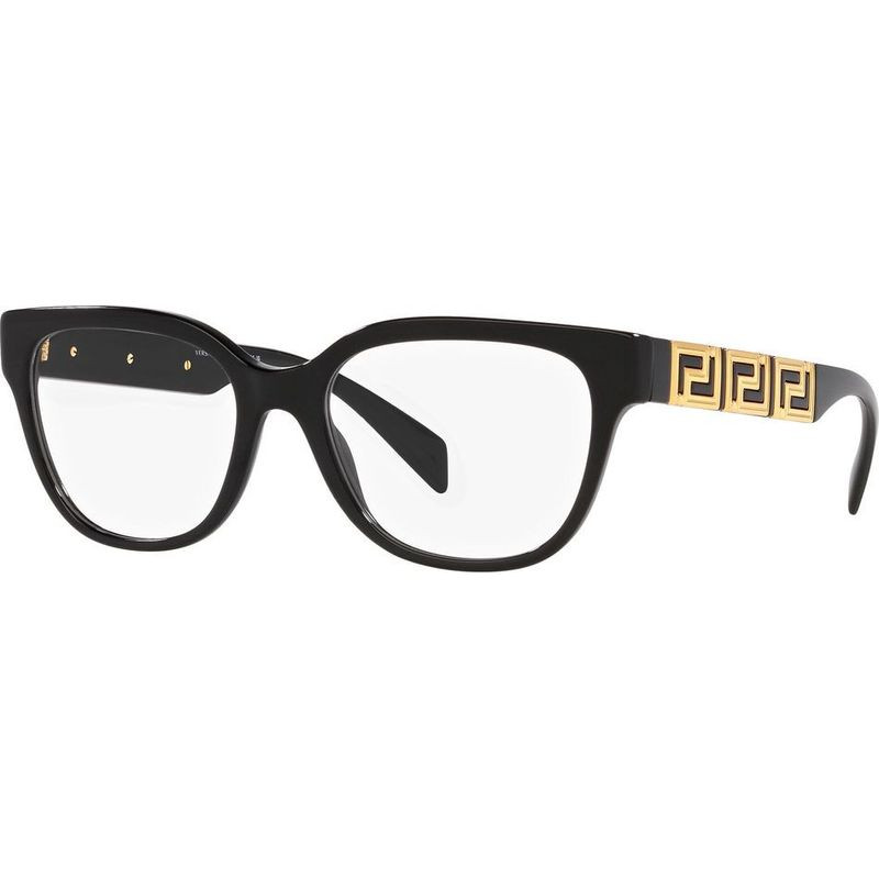 Versace Prescription Glasses Ve3338 Black Clear Glasses