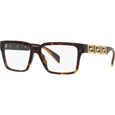 Versace Glasses VE3339U, Havana/Clear Lenses