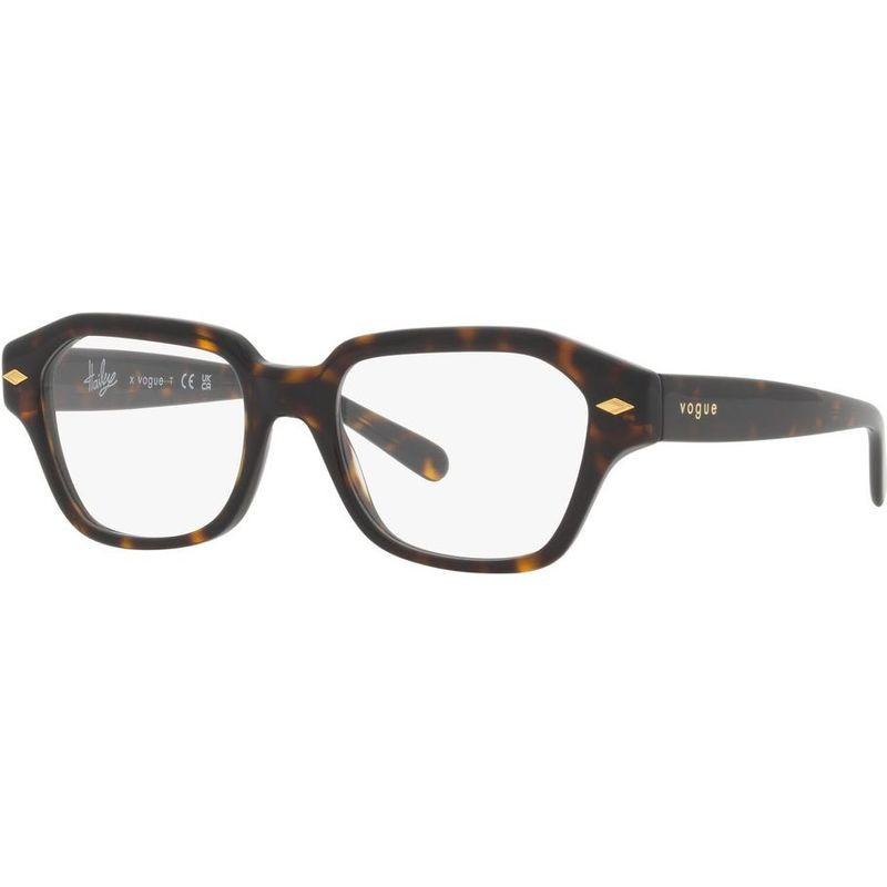 Vogue Prescription Glasses VO5447 Dark Havana/Clear Glasses