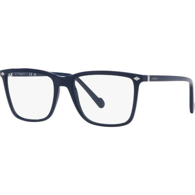 Vogue Eyewear Glasses VO5492, Full Dark Blue/Clear Lenses