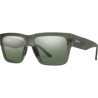 Smith Lineup, Matte Moss Crystal/Chromapop Grey Green Polarised Lenses