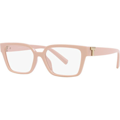 Tiffany &amp; Co. Glasses TF2232U, Cloud Pink/Clear Lenses 55 Eye Size
