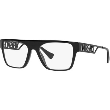 Versace Glasses VE3326U - Black/Clear Lenses