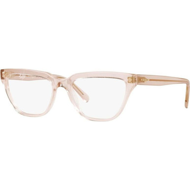 Vogue Eyewear Glasses VO5443 - Opal Light Peach/Clear Lenses
