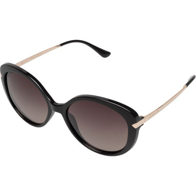 Callie - Black/Brown Polarised Lenses