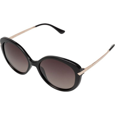 Locello Callie - Black/Brown Polarised Lenses