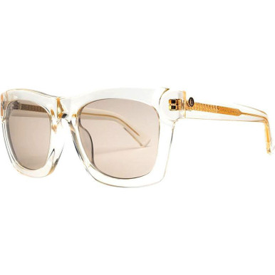 Electric Crasher - Champagne/Amber Lenses 53 Eye Size