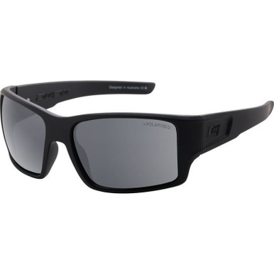 Chill - Satin Black/Grey Polarised Lenses